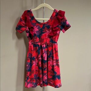 Rags to Raches. Poinsettia dress. Perfect for Christmas or Noche buena.